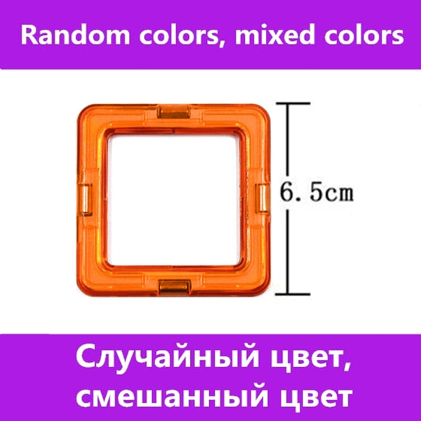 1 PCS standard size Magnetic Building Blocks 24 different types Kids Educational Toys