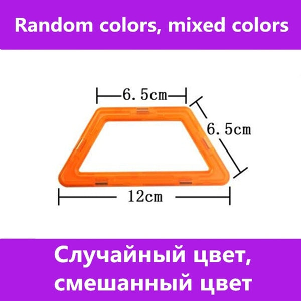 1 PCS standard size Magnetic Building Blocks 24 different types Kids Educational Toys