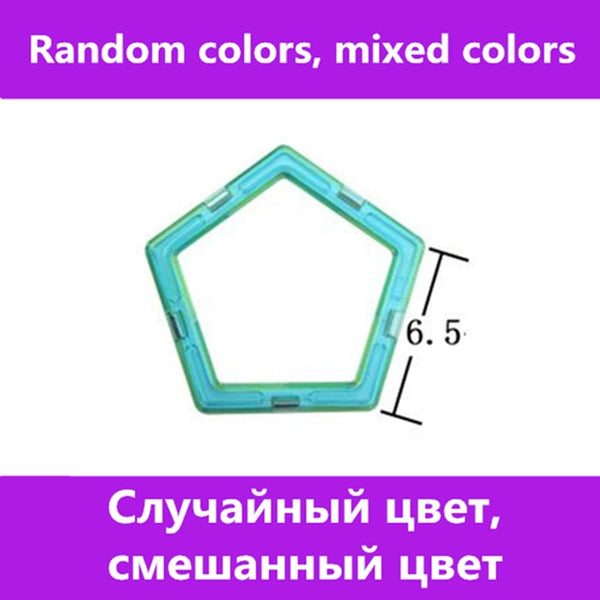 1 PCS standard size Magnetic Building Blocks 24 different types Kids Educational Toys