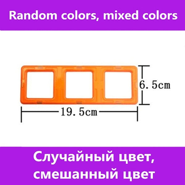 1 PCS standard size Magnetic Building Blocks 24 different types Kids Educational Toys