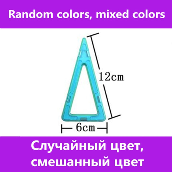 1 PCS standard size Magnetic Building Blocks 24 different types Kids Educational Toys