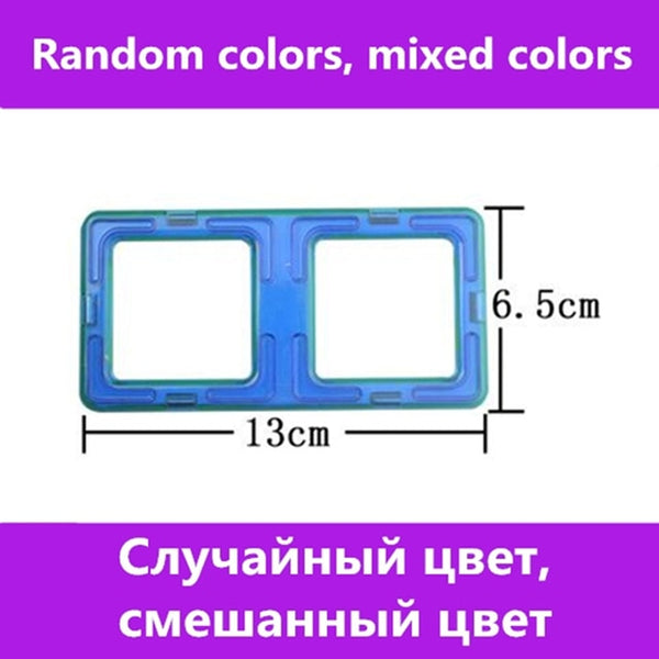 1 PCS standard size Magnetic Building Blocks 24 different types Kids Educational Toys