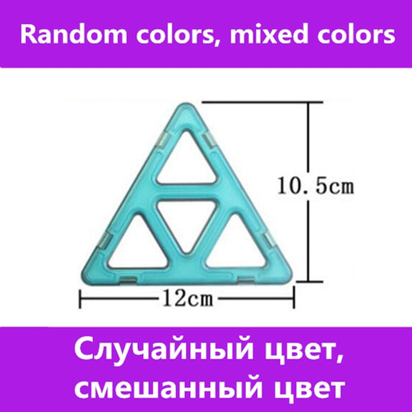 1 PCS standard size Magnetic Building Blocks 24 different types Kids Educational Toys