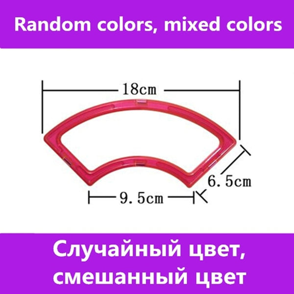 1 PCS standard size Magnetic Building Blocks 24 different types Kids Educational Toys