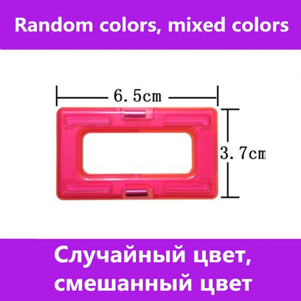 1 PCS standard size Magnetic Building Blocks 24 different types Kids Educational Toys