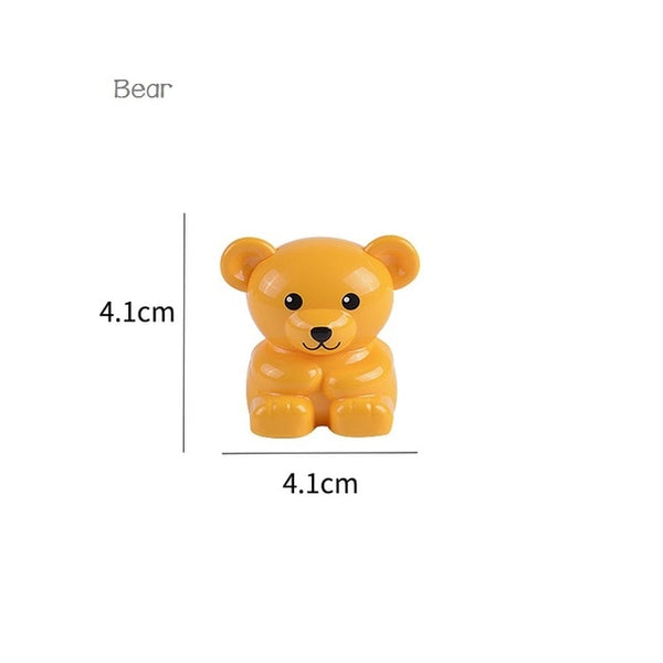 Animal Series Model Figures Big Building Blocks Animals Educational Toys