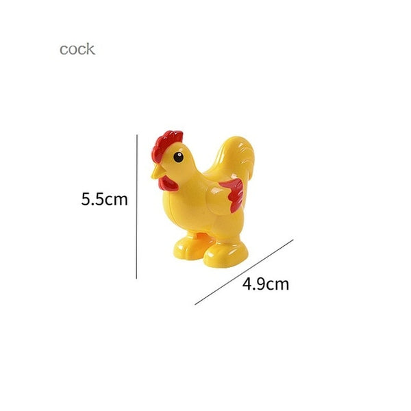 Animal Series Model Figures Big Building Blocks Animals Educational Toys