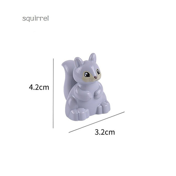 Animal Series Model Figures Big Building Blocks Animals Educational Toys