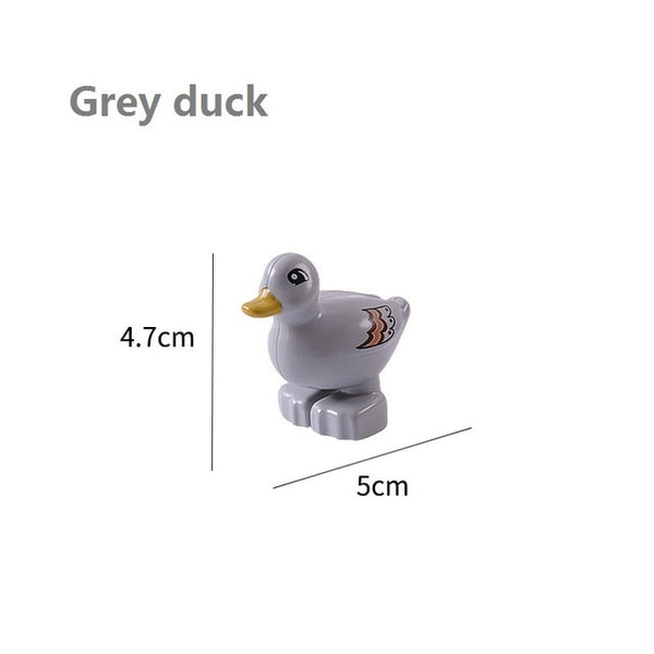 Animal Series Model Figures Big Building Blocks Animals Educational Toys